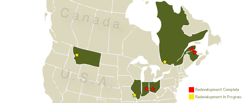 Projects in North America